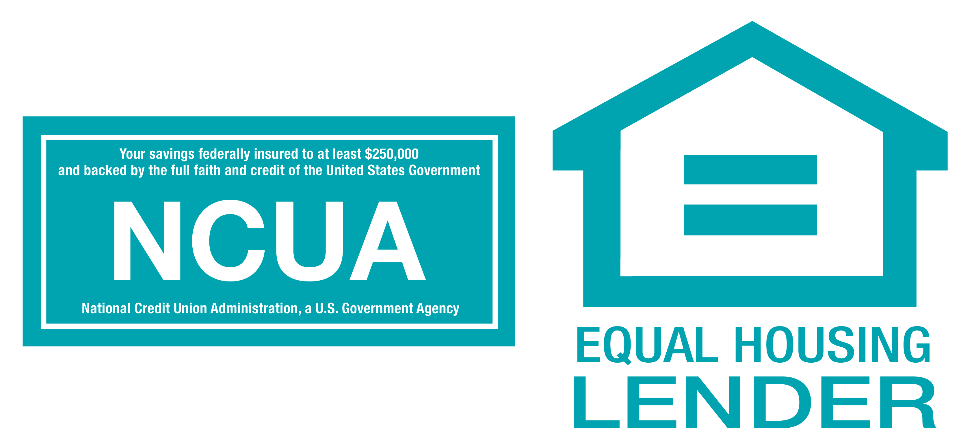 NCUA and Equal Housing Lender logos