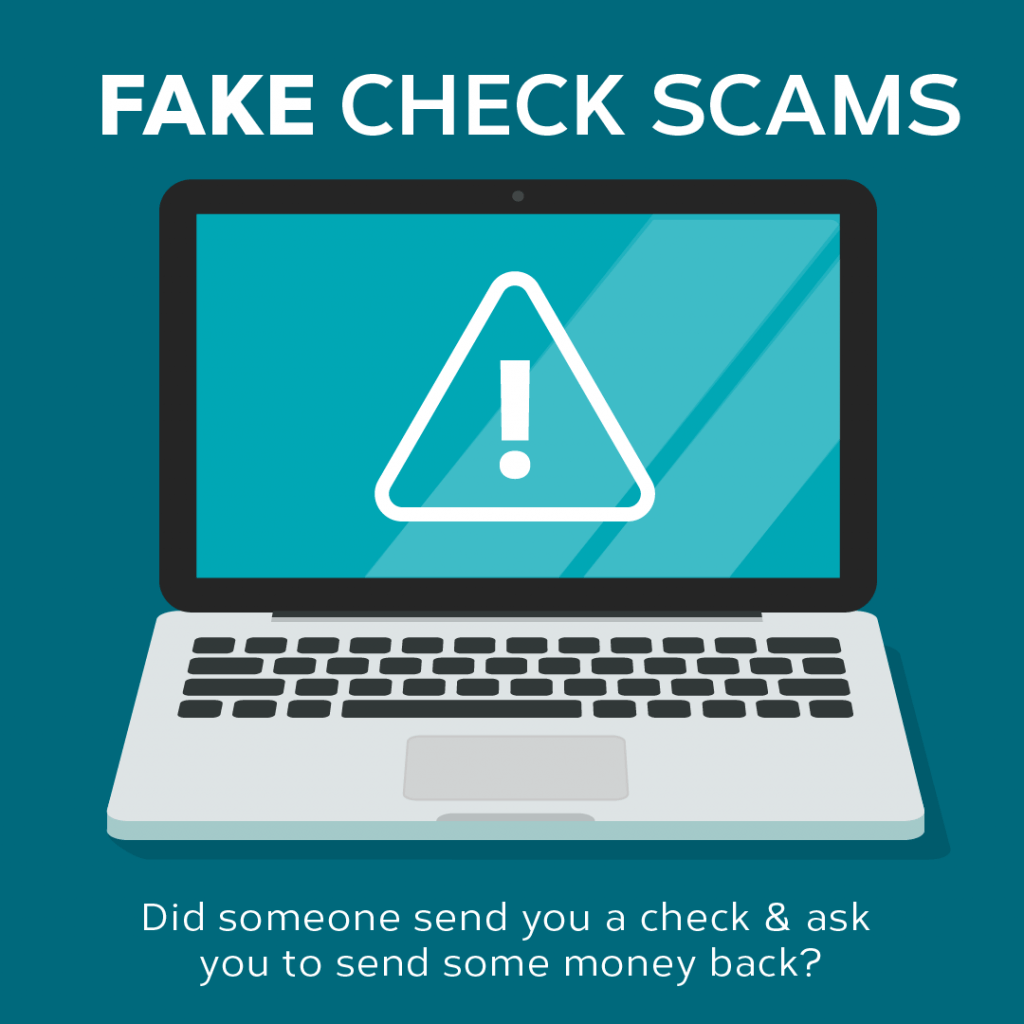 How to Spot, Avoid and Report Fake Check Scams - Widget Financial